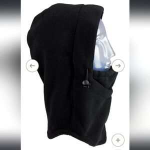 Talla Unica Fleece Hoodie Hat Balaclava